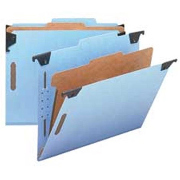 Smead Smead Manufacturing Company SMD65115 Hanging Classification Folder- 2 Dividers- Letter- Blue SMD65115